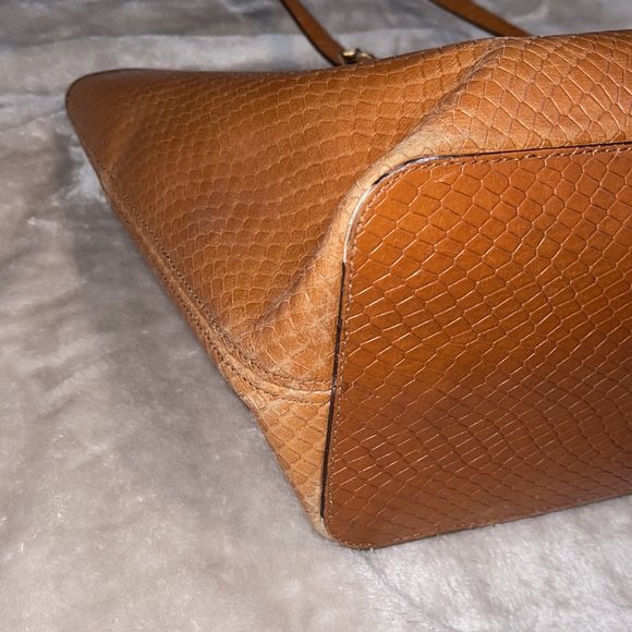 MICHAEL By Michael Kors - Tan Leather Large Tote - Picture 6 of 7